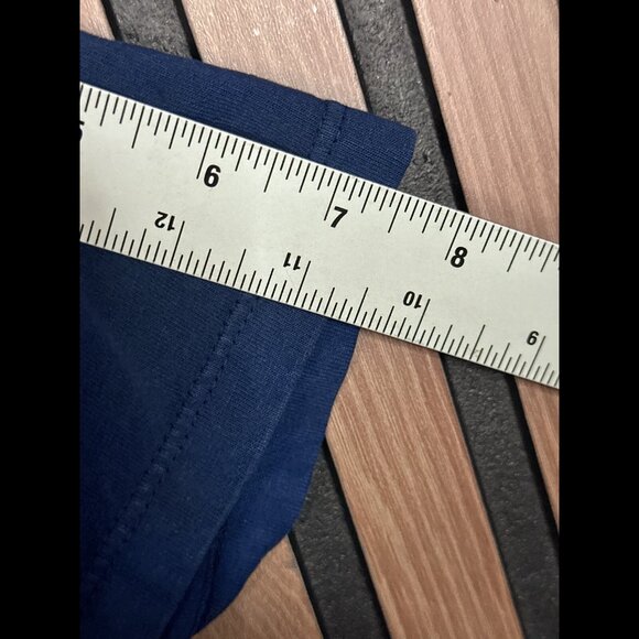 Lady White Co T Shirt Medium Mens Blue Short Sleeve 100% Cotton Sanforized - Picture 4 of 7